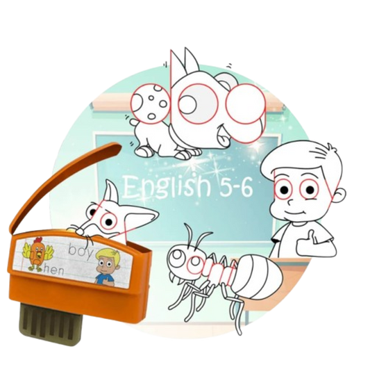 כרטיס אנגלית smART Sketcher® 2.0 מבט קדמי
